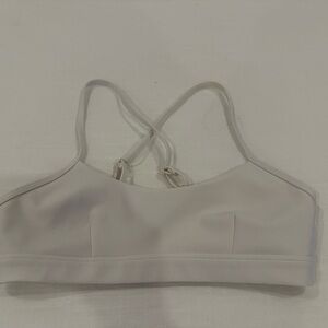 ALO Yoga Cream Sports Bra
